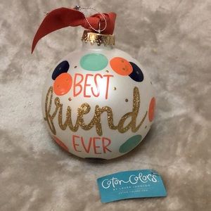 “Best Friend” Decorative Ornament - EUC